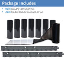 Aleco mesh strip curtain kit