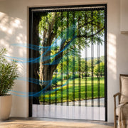 Mesh strip curtain kit - Aleco AirFlex with MaxBullet hardware