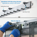 MaxBullet HTP mounting rail - fast tool-free install