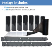 Product package with strips door maxbullet mounting kit, 24"