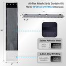 Airflex Mesh Strip Curtain Kit 