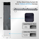 Airflex Mesh Strip Curtain Kit 