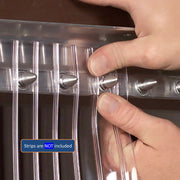 USDA NSF compliant strip door hardware - Made in USA
