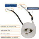 2 connectors for range hood and with resistance