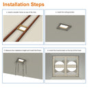 RH-IS-H BBQ Outdoor Range Hood, Island Mounted Installation Step