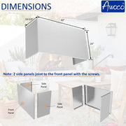 Chimney cover dimensions