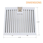 Baffle filter