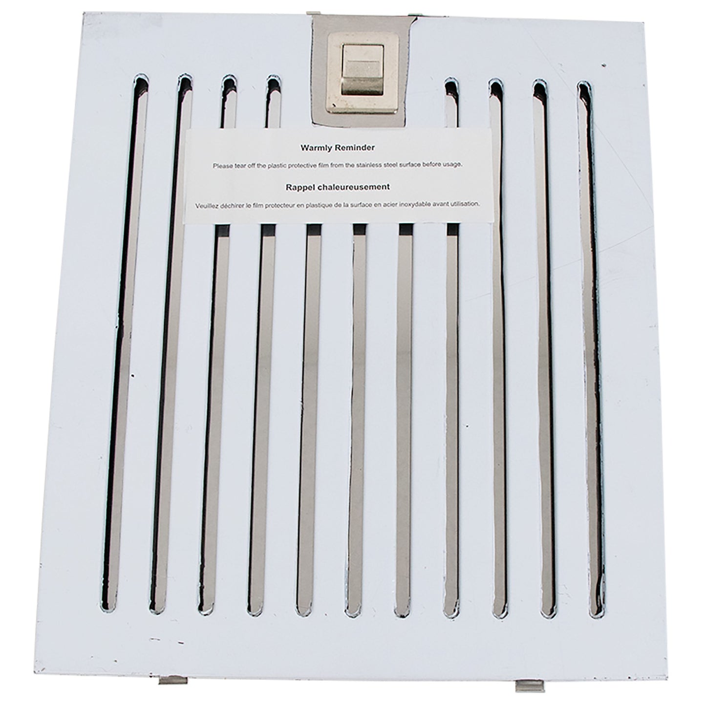 Stainless steel baffle filter 