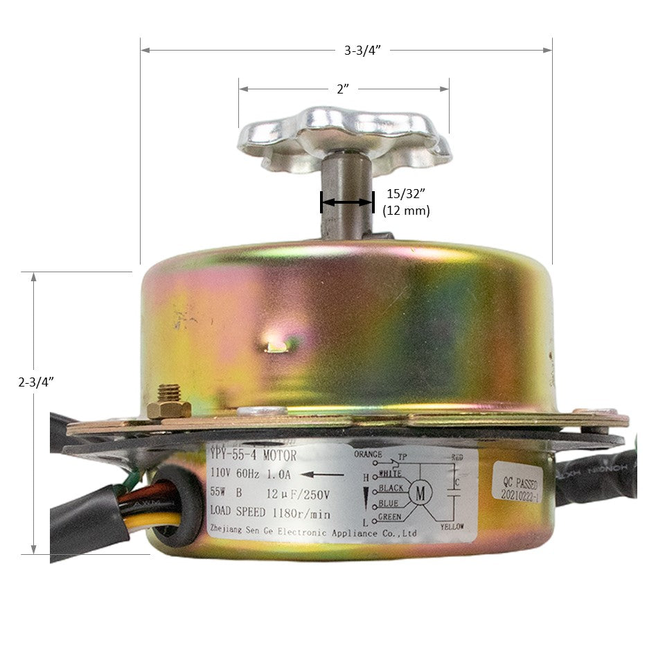 Motor dimension