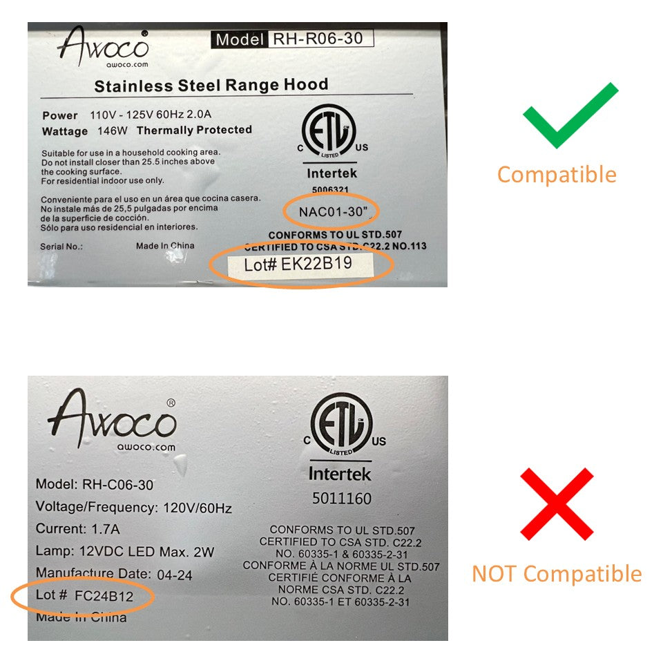 Compatible vs. Not Compatible