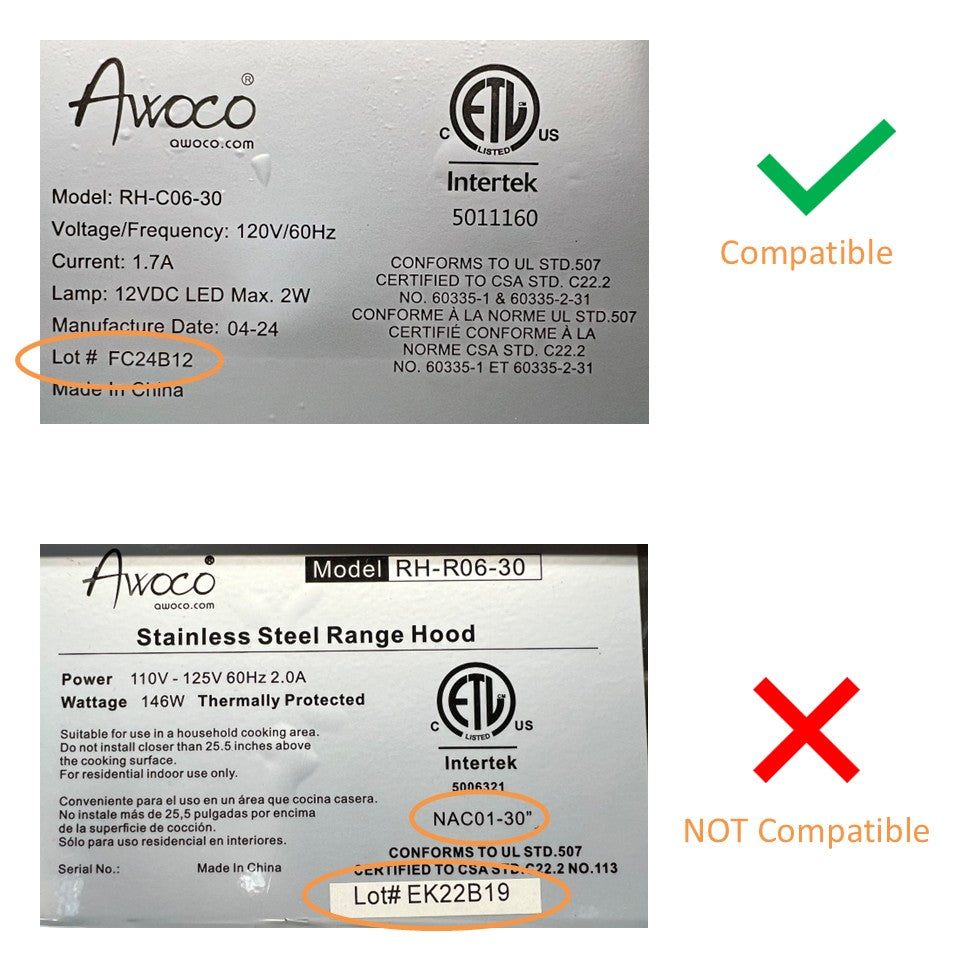 Compatible vs. Not Compatible
