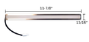 Dimension of LED light bar