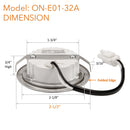 LED light dimension