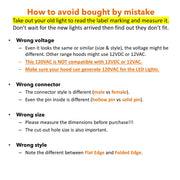 How to avoid bought by mistake 