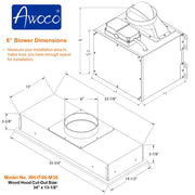 6" Blower Dimensions