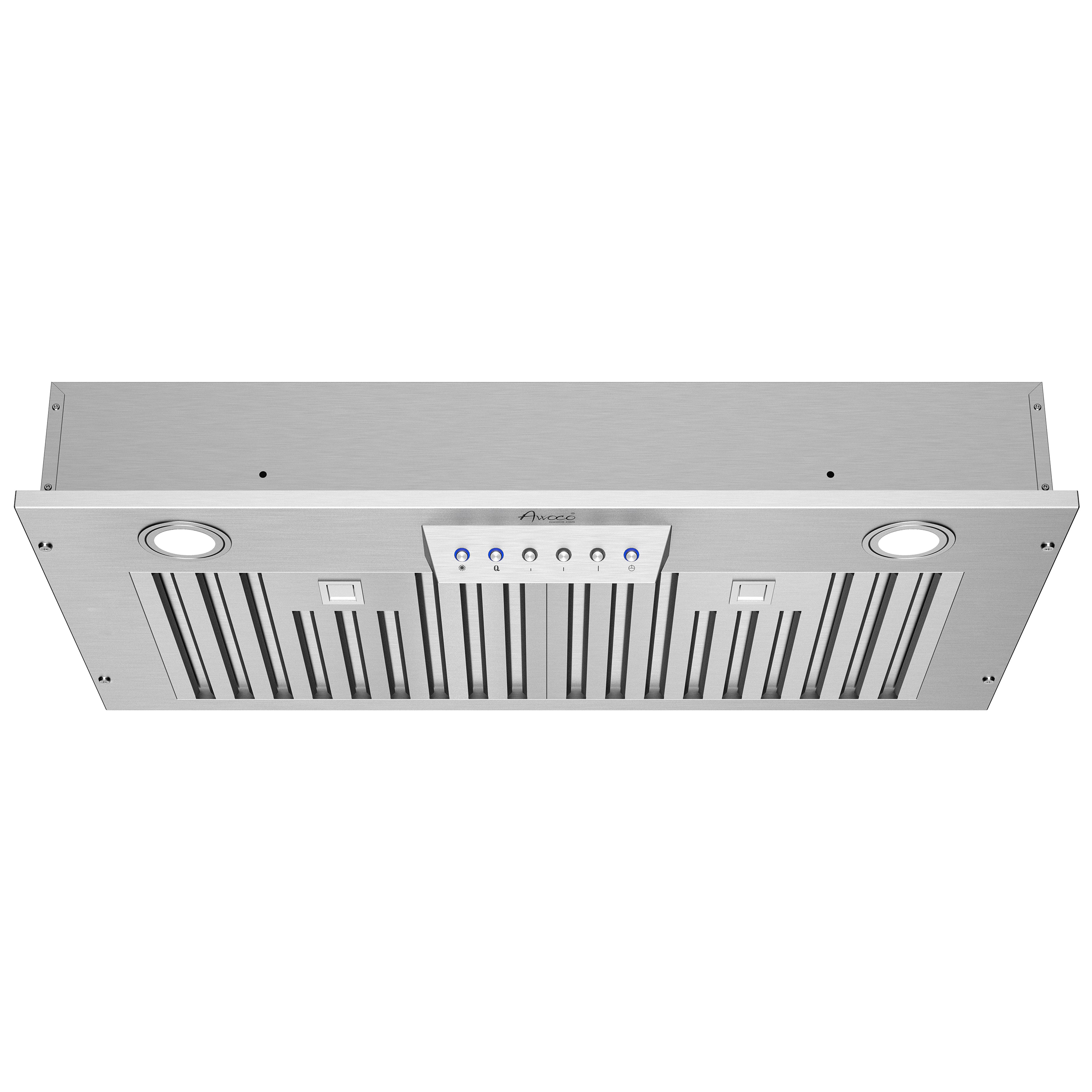 Insert range hood-no blower