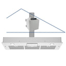 Insert stainless steel range hood 