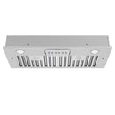 Insert range hood