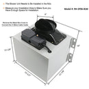 Blower unit needs to be installed in the attic