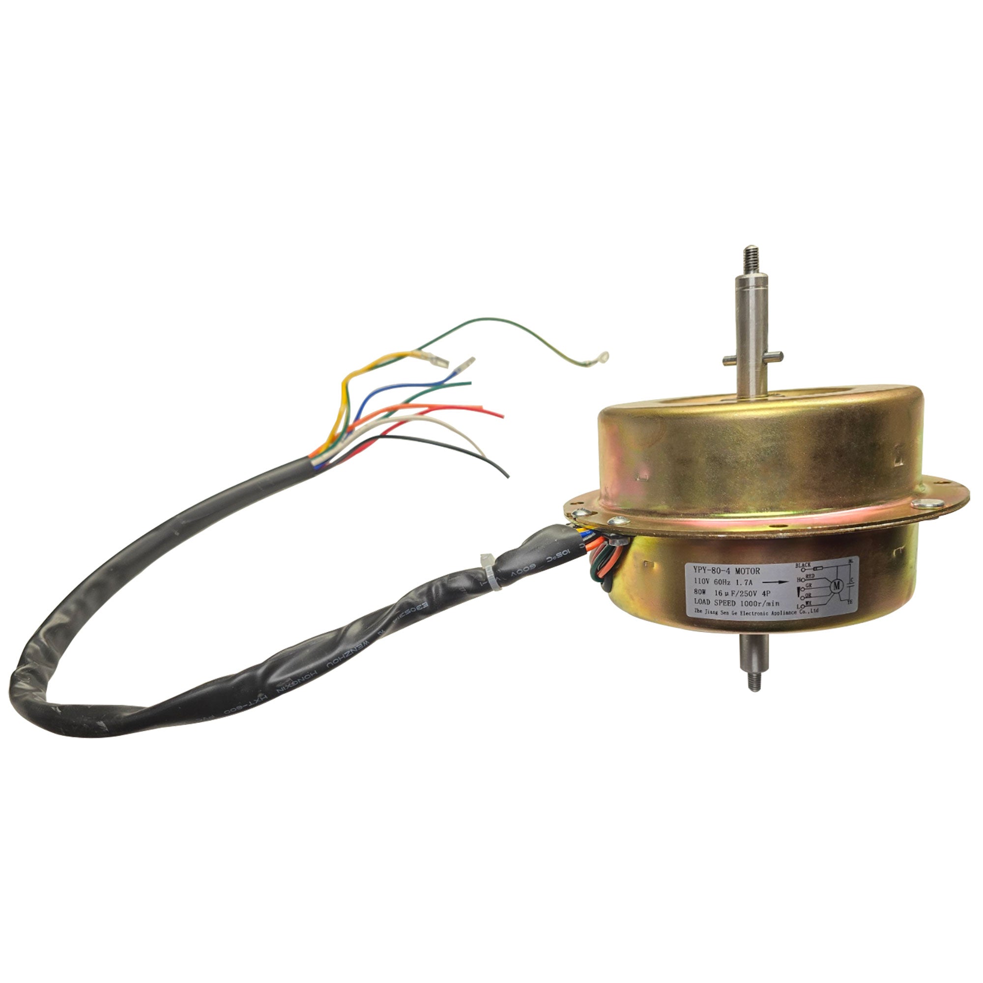 120V 4-Speed YPY-80-4 Motor 
