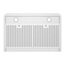 30 Inch Quiet Split Range hood with dishwasher safe baffle filter and LED Light