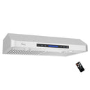 30 Inch Quiet Split Range Hood Under Cabinet with Voice Control