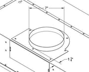 Technical drawing dimensions