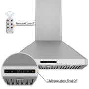 3 minutes auto shut off and remote control