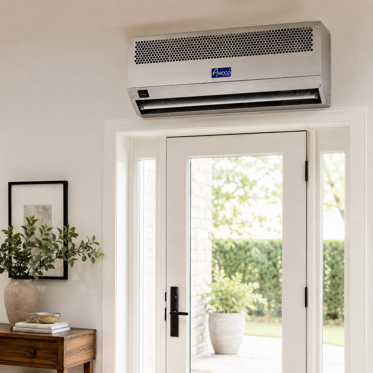Super Power Air Curtain Stainless Steel 