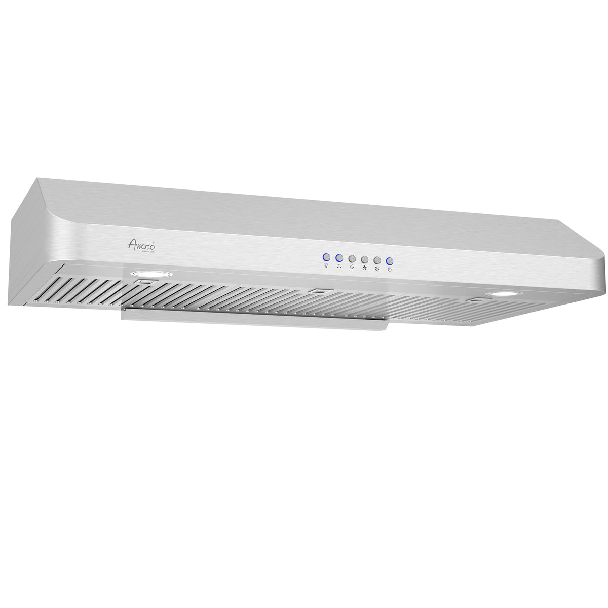 [Refurbished-B] 36" Under Cabinet Range Hood with 6" Round Top Vent