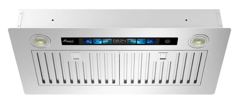 Awoco RH-IT-V Ceiling Mount 14-1/2”D Voice Control Insert Range Hood - No Blower