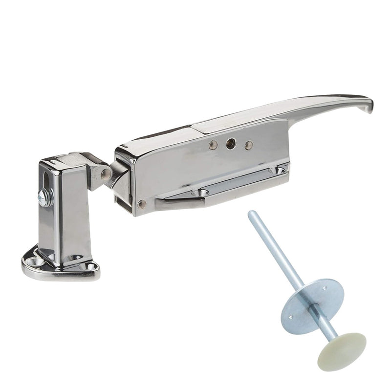 Kason 0058 Latch Complete Kit with Strike, Inside Release 481C Push Rod for 6" Thickness Walk-in Freezer & Cooler Doors