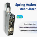 Kason 1095 Spring Action Door Closer, Adjustable Wide Hook, for Heavy Walk-In Coolers/Freezers