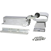 Kason 1094 Hydraulic Door Closer, Concealed or Exposed Mounting with Adjustable Wide Hook for Walk-In Coolers/Freezers