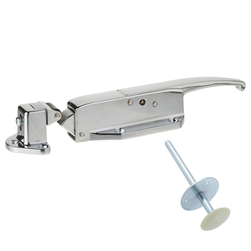 Kason 0058 Latch Complete Kit with Strike, Inside Release 481C Push Rod for 4" Thickness Walk-in Freezer & Cooler Doors