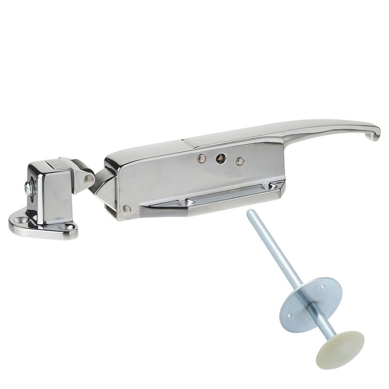 Kason 0058 Latch Complete Kit with Strike, Inside Release 481C Push Rod for 6" Thickness Walk-in Freezer & Cooler Doors