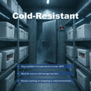 Vinyl Strip Roll 4in x 150ft - 0.06in Low-Temp Smooth Clear - Aleco