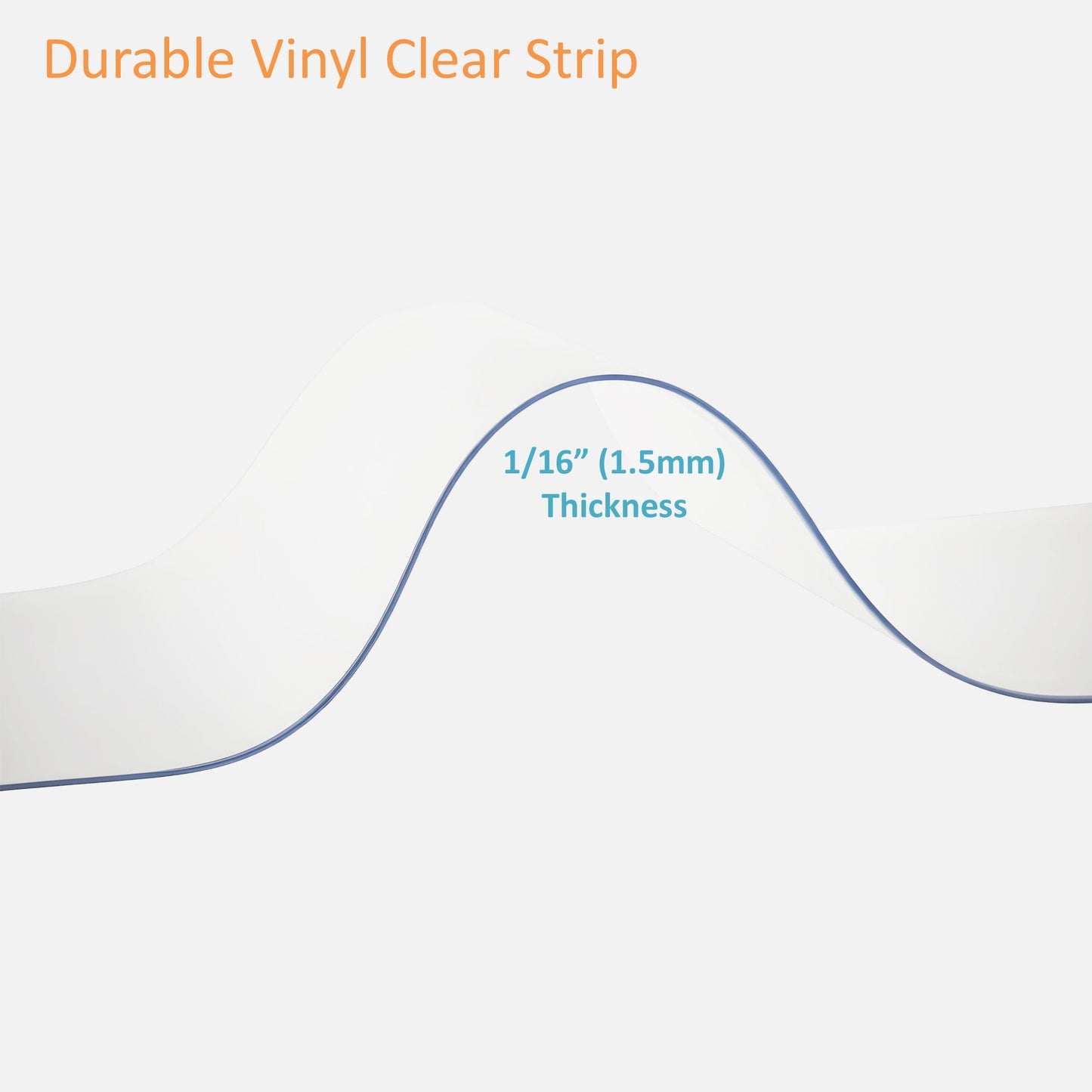 USDA NSF compliant vinyl strip - minus 40F to 70F