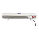 Awoco 24" 240V 3000 Watts 2 Heating Levels 160 CFM Heated Light Weight Air Curtain for Restaurant Drive-Thru Windows