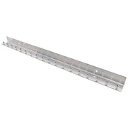 Aleco Aluminum Strip Door MaxBullet Mounting Hardware – Boltless Snap-On Hardware, Wall or Ceiling Mount, Rust-Resistant, Fast Install, Universal Fit for Vinyl Strips, NSF/USDA Compliant