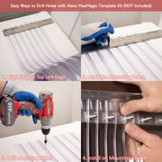 Aleco Clear-Flex II PVC Strip Roll, Ribbed Scratch-Resistant Door Curtain for Warehouse, Cold Storage,Oversized Opening, Energy-Saving, Made in USA