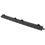 Aleco MaxBullet HTP Mounting Kit, 24" Length – Strip Door Hardware, Wall/Ceiling Mount Compatible, Cross-Linked Polymer, Fast Installation, NSF/USDA Compliant