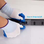 Awoco Pet Door Low-Temp -40°F Flap Set 12" Wide, 0.08" Thick, Clear PVC Strip with HTP Mounting Kit for Pet Doors, Weatherproof, Less Odor, Made in USA, Fits Doghouse & Cat Doors