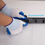 Awoco Pet Door Low-Temp -40°F Flap Set 24" x 30", 0.08" Thick, Clear PVC Strip with HTP Mounting Kit for Pet Doors, Weatherproof, Less Odor, Made in USA, Fits Doghouse & Cat Doors
