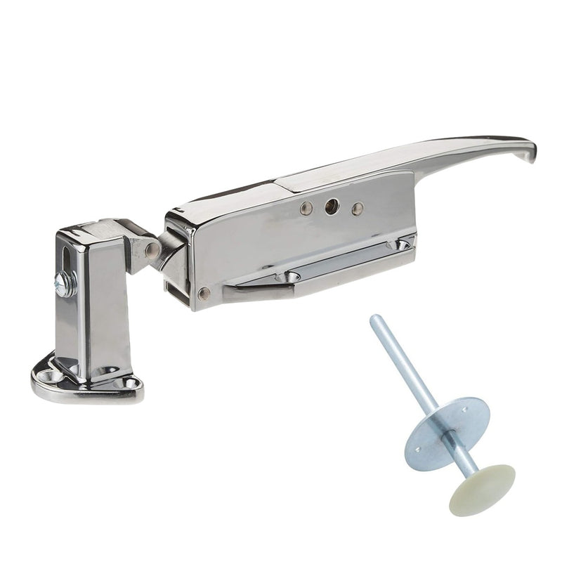 Kason 0058 Latch Complete Kit with Strike, Inside Release 481C Push Rod for 4" Thickness Walk-in Freezer & Cooler Doors