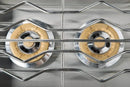 Whistler Black Series Double Side Burner,  24,000 BTU,  2 Cast Brass Burners