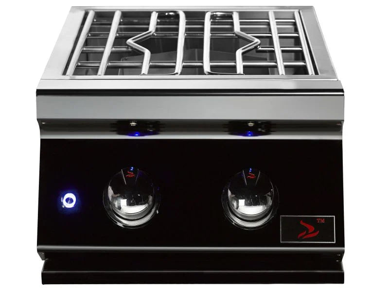 Whistler 16" Black Series Power Burner with 60,000 BTU Dual-Ring Design
