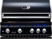 Whistler 34" 4-Burner Black Series Built-In Gas Grill with Rotisserie Kit