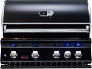 Whistler 34" 4-Burner Black Series Built-In Gas Grill with Rotisserie Kit