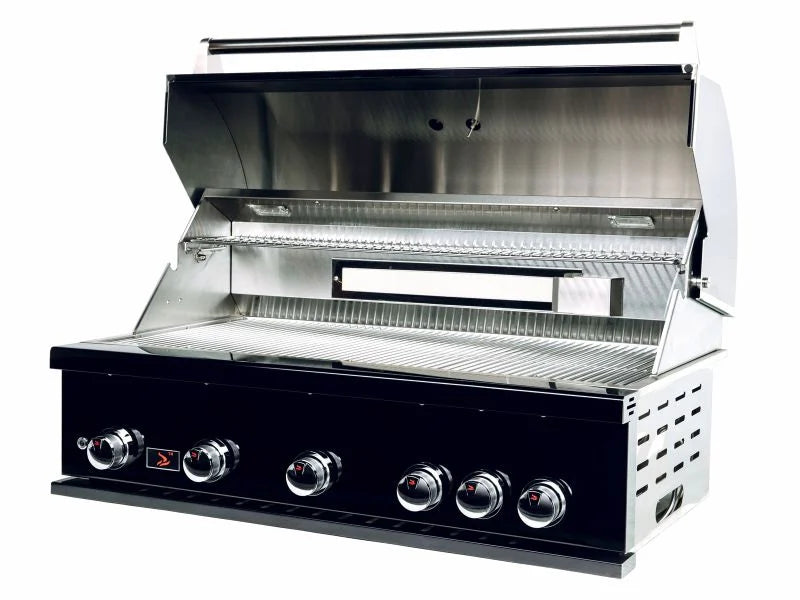 Whistler 42" 5-Burner Black Series Built-In Gas Grill with Heat Dividers